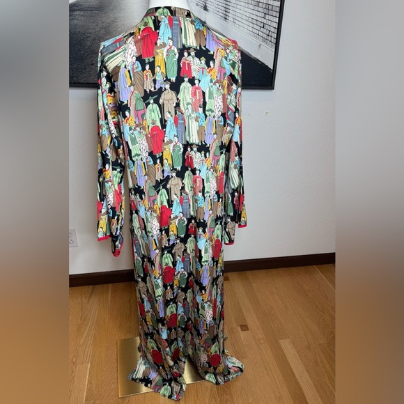 Natori Dynasty Zip Caftan - Picture 3 of 9